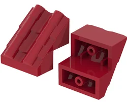 20pcs*Chinese Roof Tile 2x2* DIY enlighten block bricks,Compatible With Assembles Particles