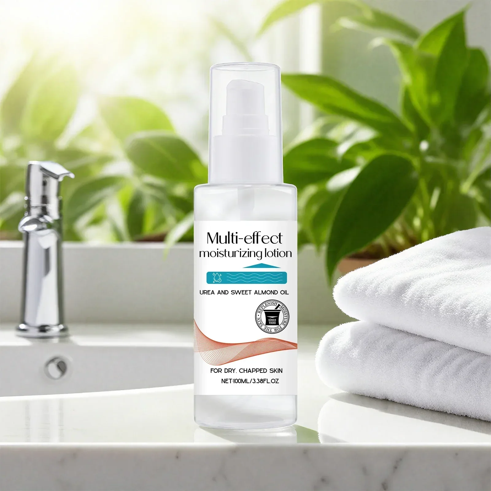 كريم إصلاح مكثف للبشرة المتشققة لوشن العناية المتعددة مع الكيراتين وحمض الهيالورونيك يغذي ويمتص بسرعة #4