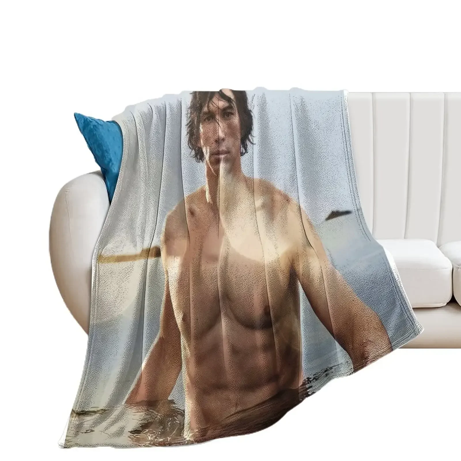 adam driver Throw Blanket Decoratives Nap Blankets