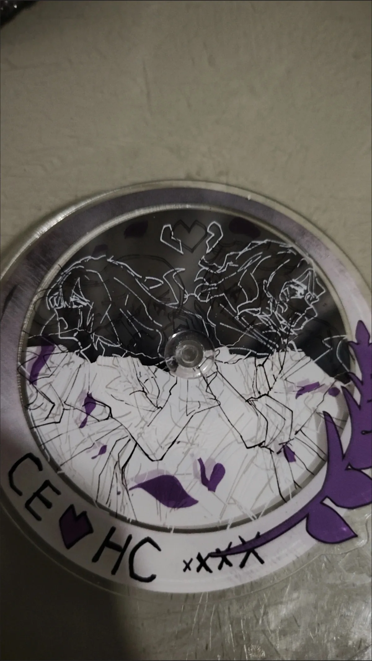 Limbus Company Limbus Company Heathcliff двухслойный вращающийся акрил