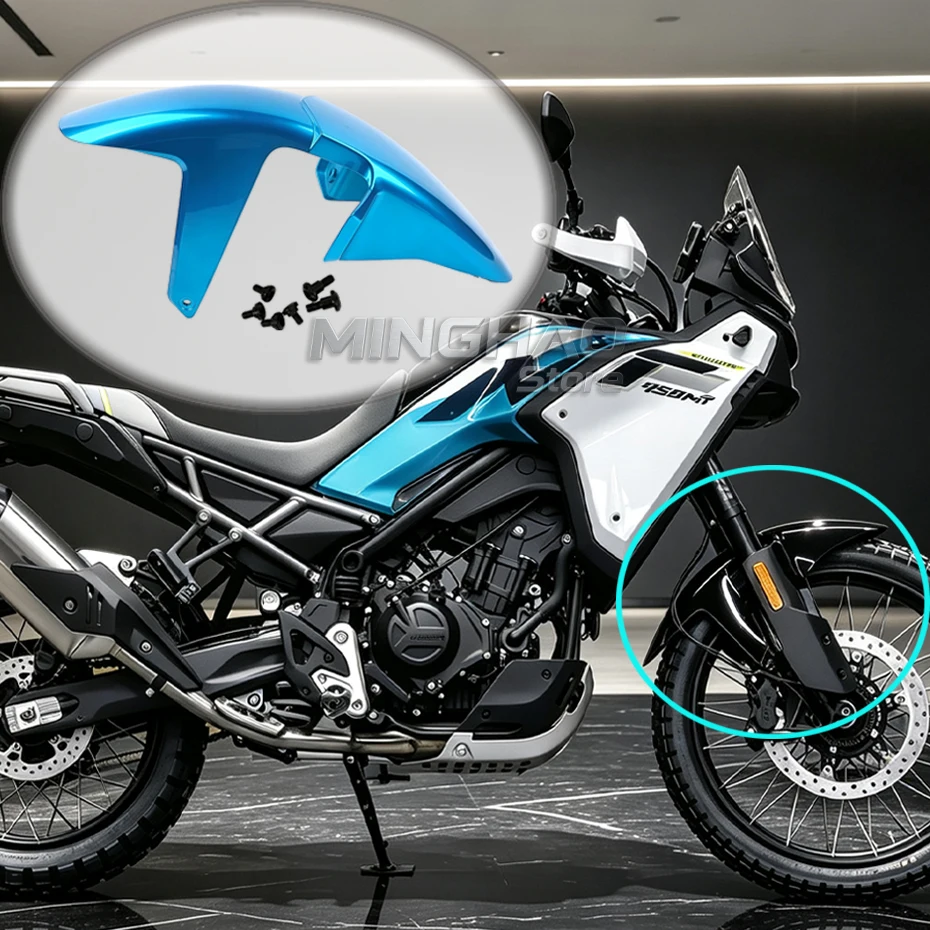 Passend für CFMOTO 450MT Motorrad Vorderer Kotflügel Schutzblech Niedriger Schmutzschutz Reifenspritzschutz Verkleidungszubehör 450MT 450 MT