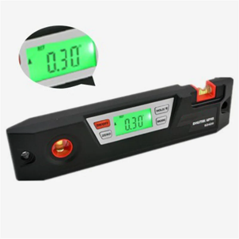 Magnetic Electronic Digital Display Inclinometer Angle Slope Measure Instrument Level Goniometer Incline Meter for DIY Home Deco