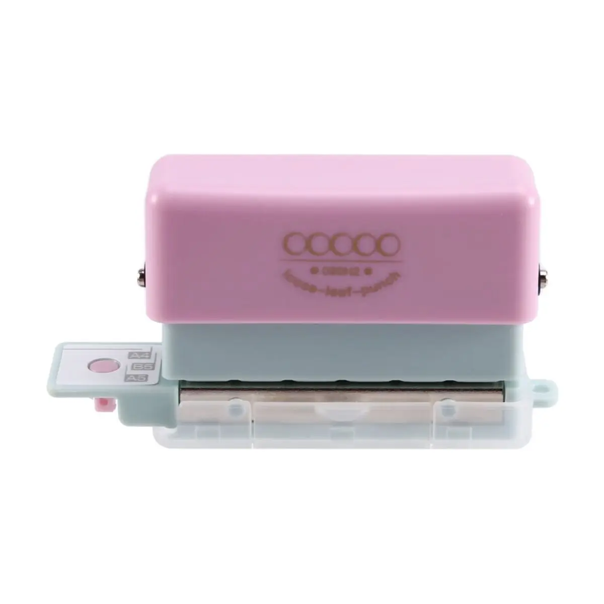 Mini 5-Hole Punch, Supports 20/26/30 Hole Punching, Hole Diameter 5.5mm, Suitable for A4 A5 B5 .