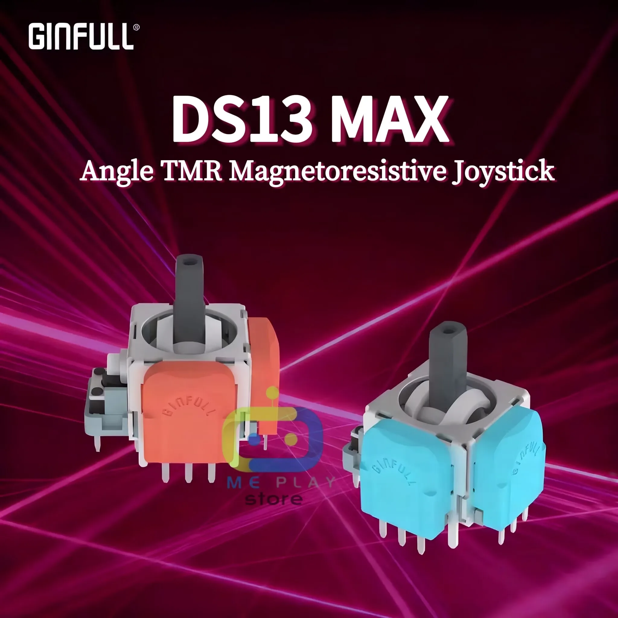 10PCS 2nd Generation GINFULL DS13 MAX TMR Electromagnetic Joystick