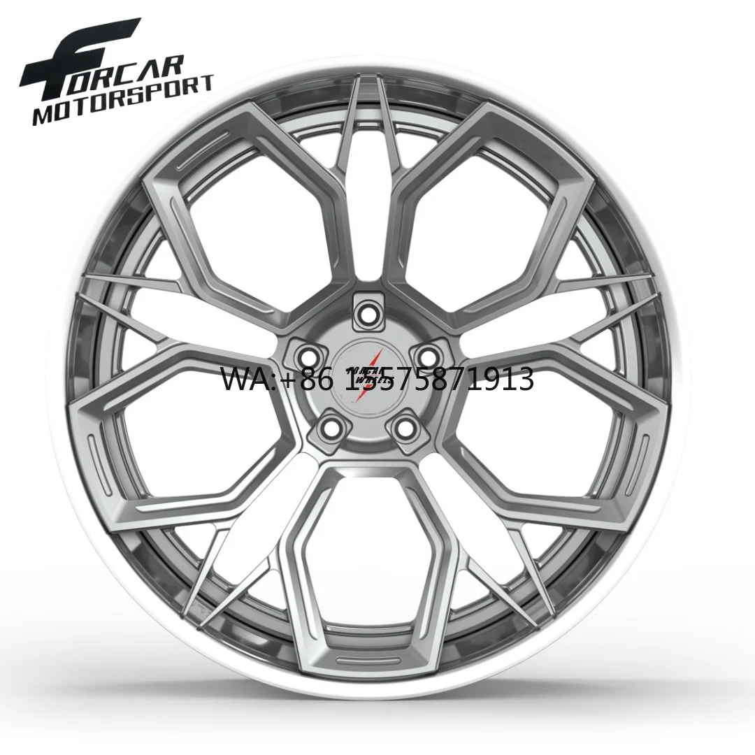 

Customized Luxury China T6061 Two-Pieces Forged Aluminum Rims Wheels for Personal Use