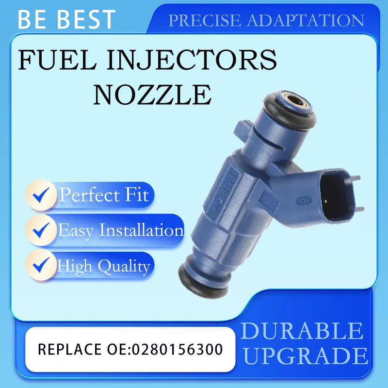 

New 4Pcs Fuel Injector 0280156300 Compatible with Suzuki XL-7 2007-2009 Grand Vitara 2009-2010 3.2L 3.6L V6