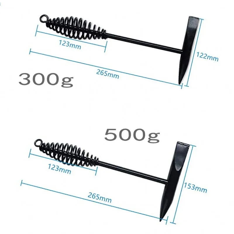 Martelo de escória de soldagem de aço de alto carbono, cabo de mola, martelo de soldador, martelo de eletricista 300 500g, duas especificações