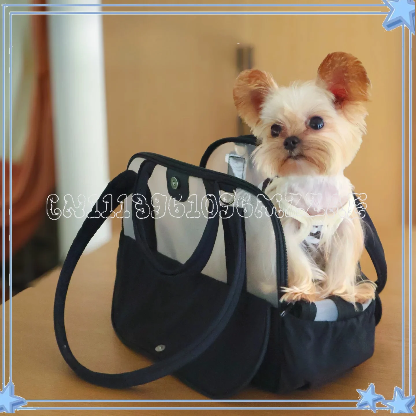 Pet Outing Bag, Small Dog, Universal in All Seasons, Portable and Breathable One-shoulder Portable Dog Bag, Large-capacity Cat