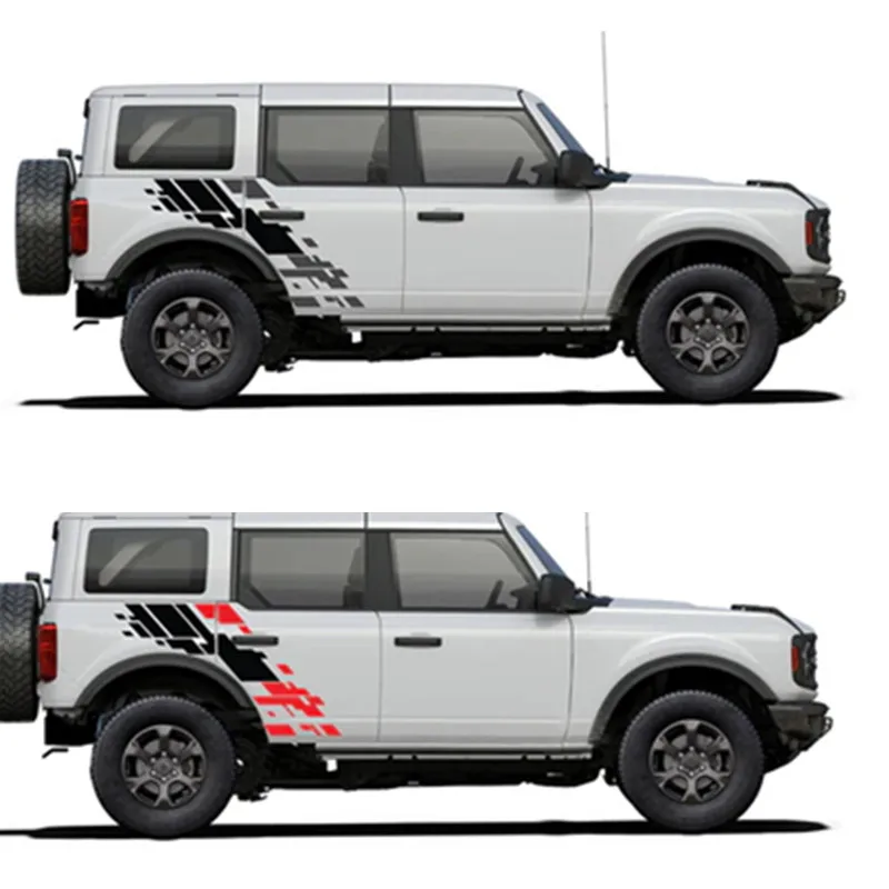 

FOR Ford Bronco Car Stickers Customized modification fashionable Vinyl decal accessories