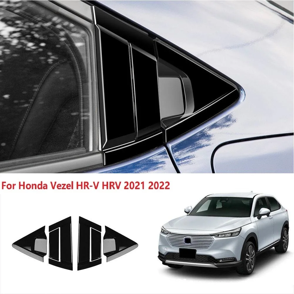 For Honda Vezel HR-V HRV 2021 2022 Car Door Handle Protection Patch  Rear Handle Frame Door Exterior Parts Accessories