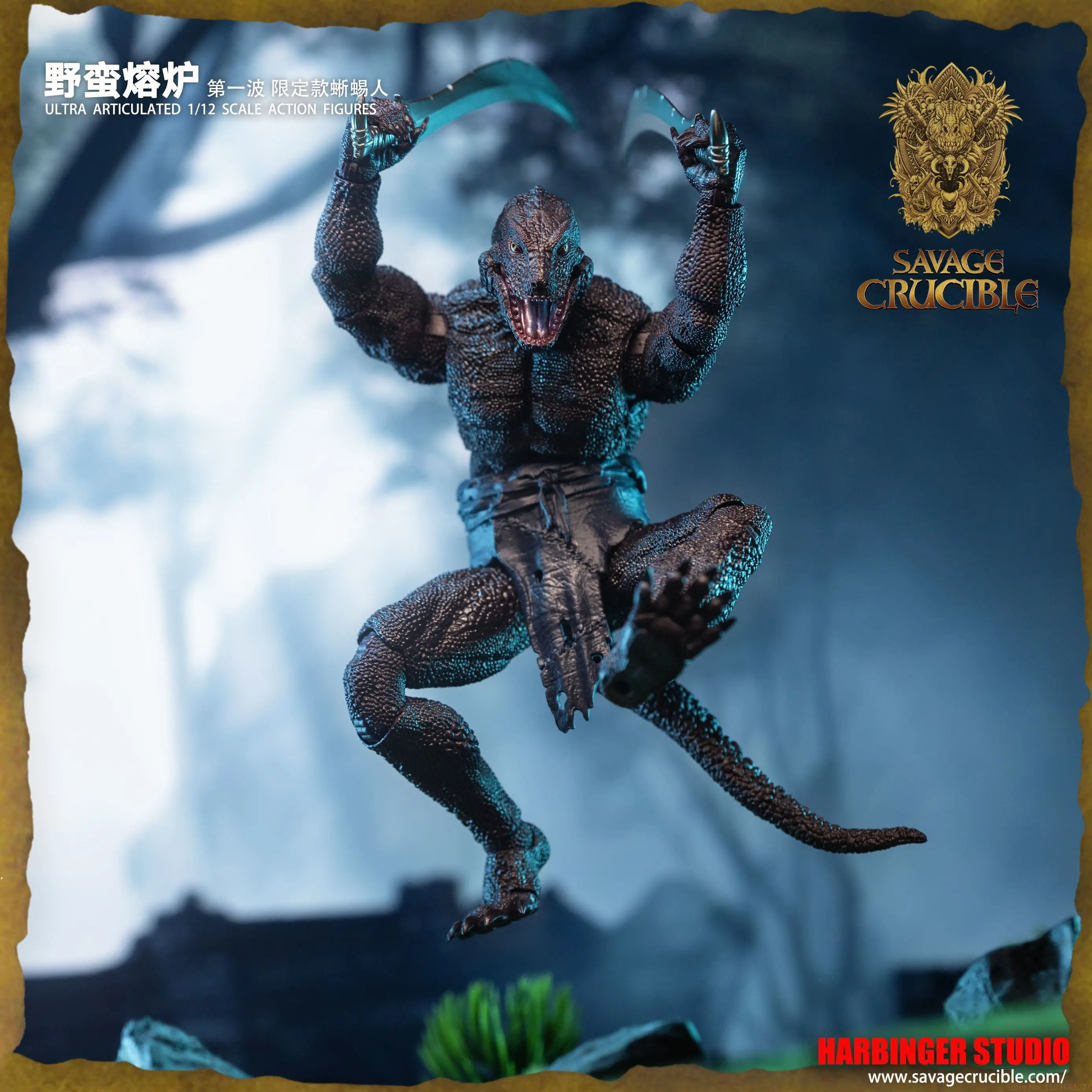 [In Stock] Axytoys Dinosaur Battlefield: Triceratops Deluxe Limited Edition Original Action Figure Model