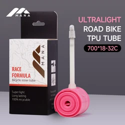 MANA Ultralight 700C*18-32C TPU Bicycle Inner Tube for Road Bike-French/American Specification