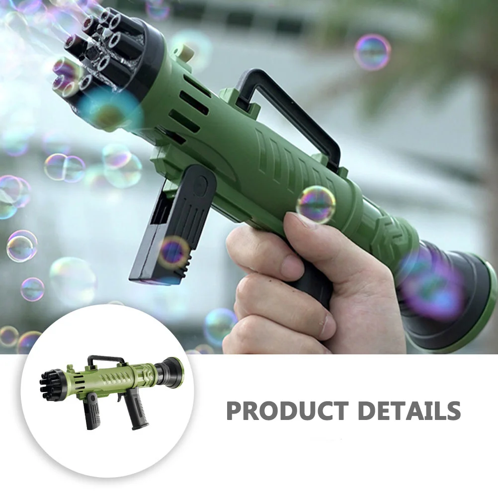 1Set Electric Bubble Maker Machine Plastic Cartoon Bubble Blower Creative Shape Children Plaything Birthday Gift