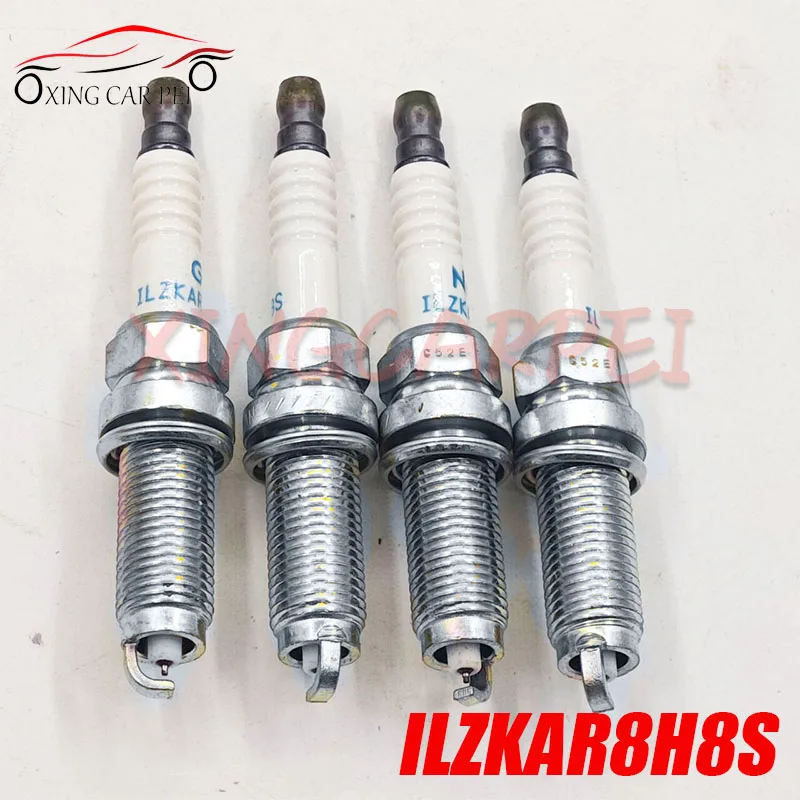 4pcs ILZKAR8H8S 95112 1229059B003 Velas de ignição de irídio para Honda Civic Accord 1.0T 1.5T URV Terra 95112 12290-59B-003