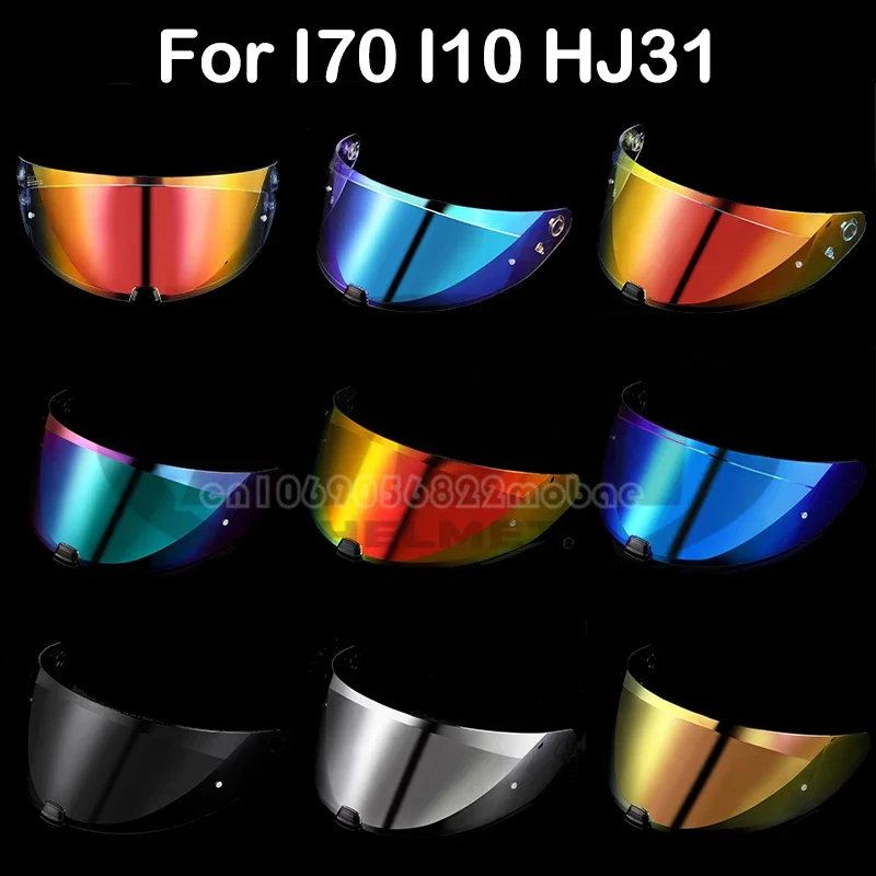 

Helmet Visor For HJC i70 i10 HJ-31 Motorcyle Helmet Sun Shield Lens Glasses Cascos Moto Visera Capacetes Accessories Parts Bike