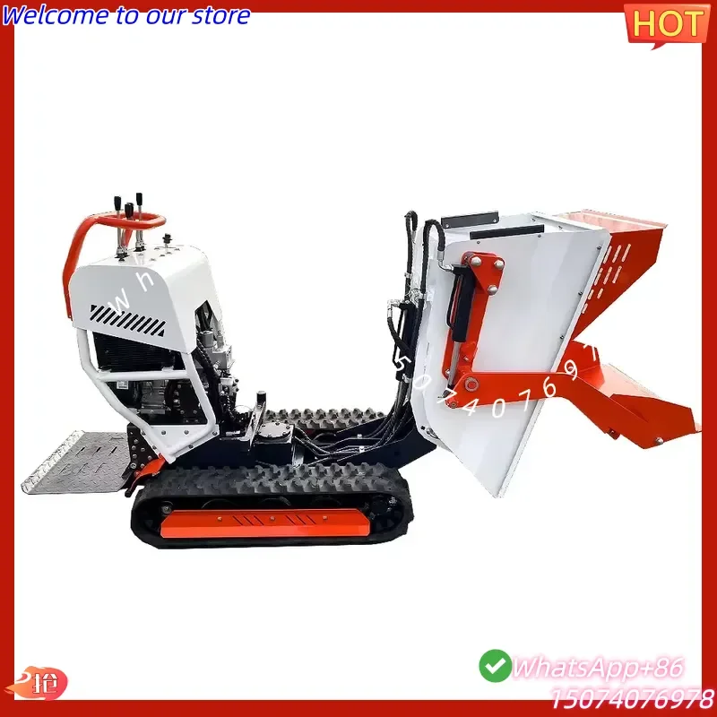 2026 Mini Garden Dumper Sale 500kg Mini Dumper Factory Price with Engine EPA