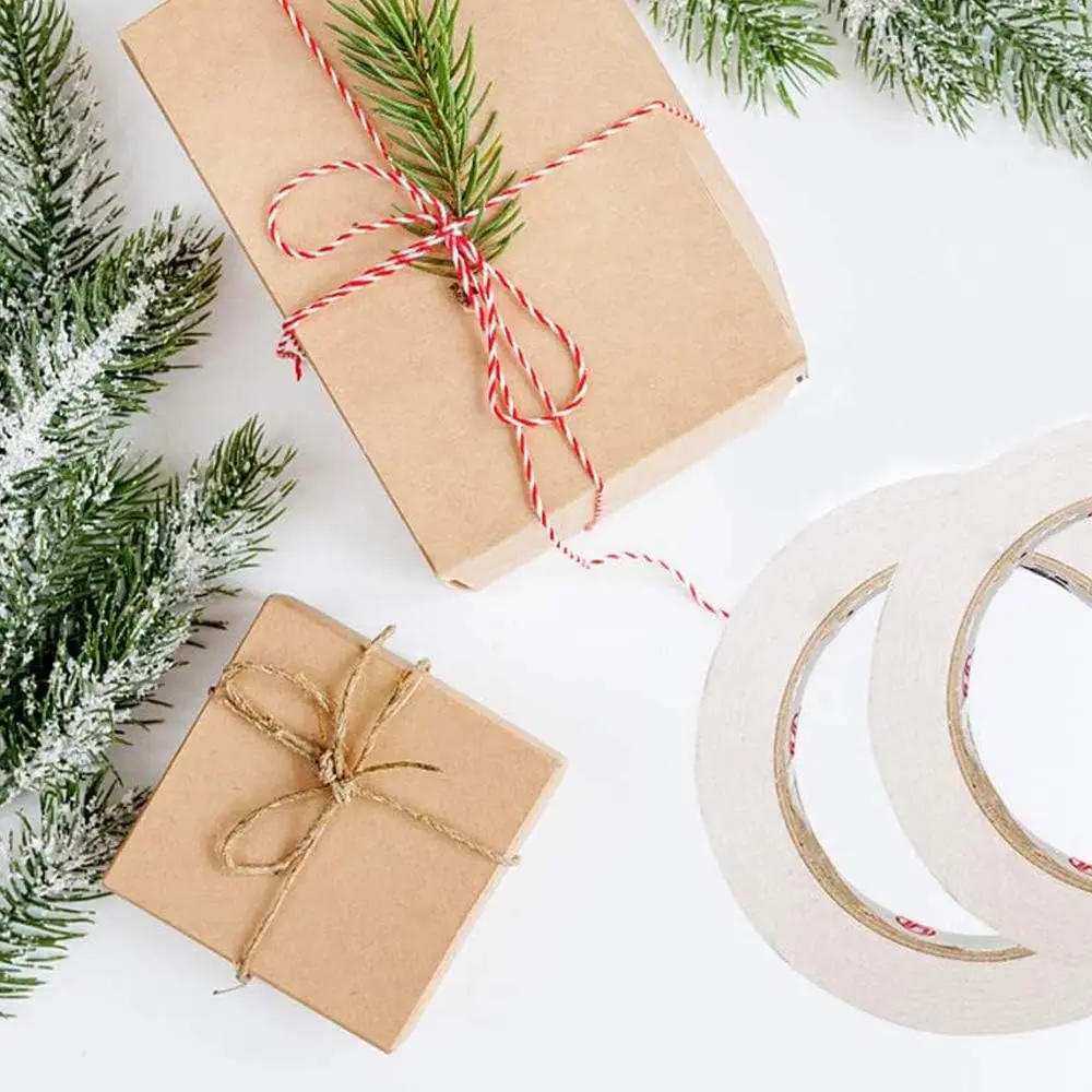 Cinta adhesiva de doble cara para manualidades, álbumes de recortes, confección de tarjetas, envoltorios de regalo, bricolaje, artes, suministros de oficina y hogar