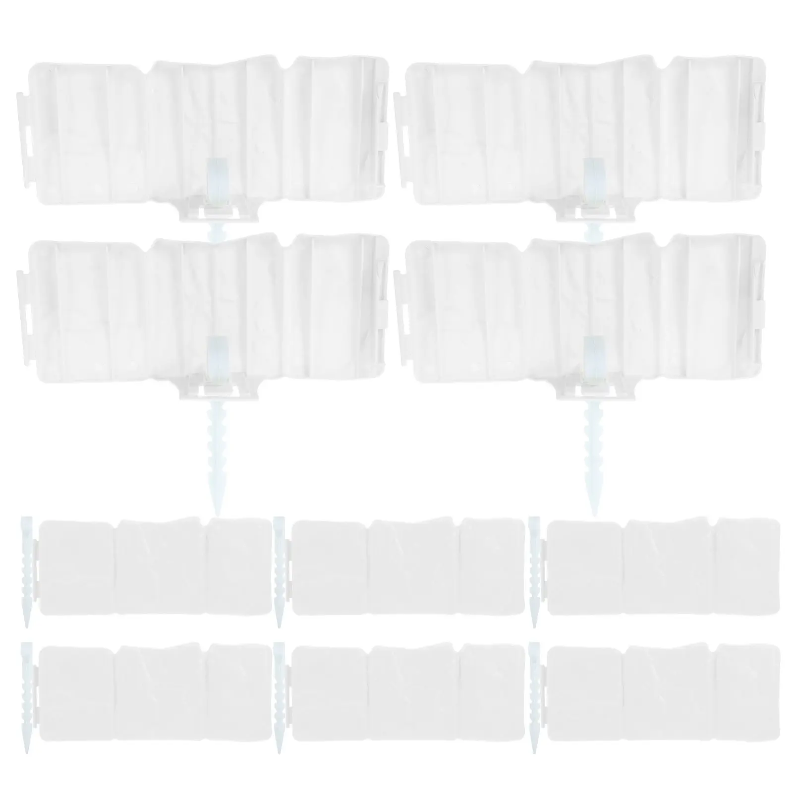 

Набор пластиковых садовых бордюров под камень для клумб, газонов и ландшафтного дизайна, гибкие декоративные элементы для сада