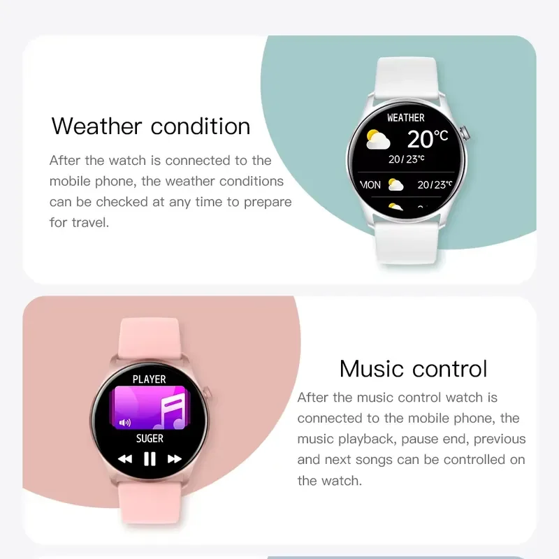 SENBONO MAX8 Men Smart Watch Women With Music Fitness Tracker Sleep Tracker IP67 Waterproof For Android IOS Fashion view 5