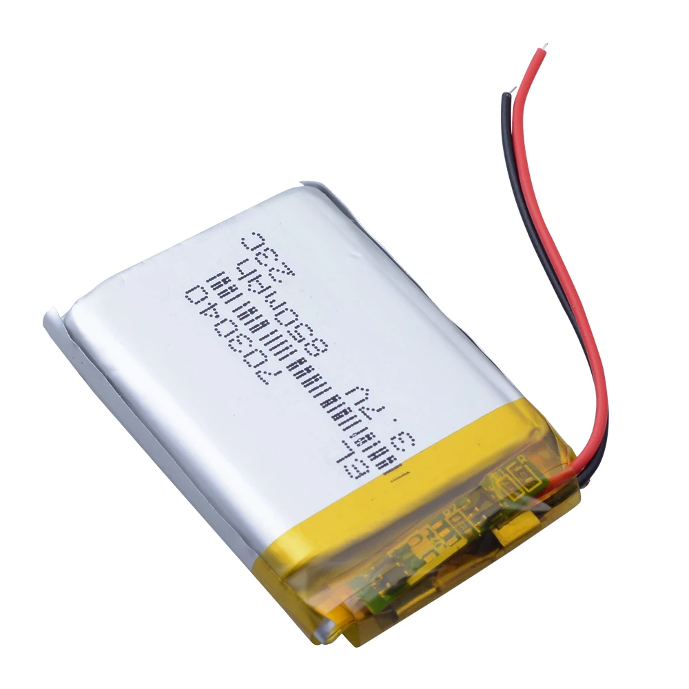 3.7V 850mAh 703040 zamiennik akumulator litowy Lipo polimerowej dla robota cozmo