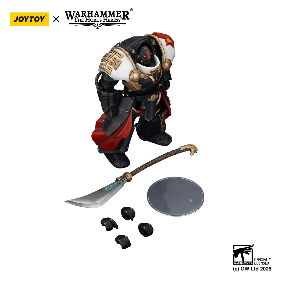 JOYTOY Warhammer "The Horus Heresy" 1/18 Action Figures White Scars Legion Praetor White Scars Ebon Keshig Terminator