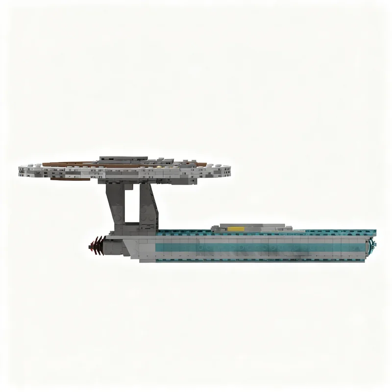 4605pcs MOC California Class Starship Variants Smooth Edition Space Model Toy Building Blocks Construction Christmas Gifts DIY