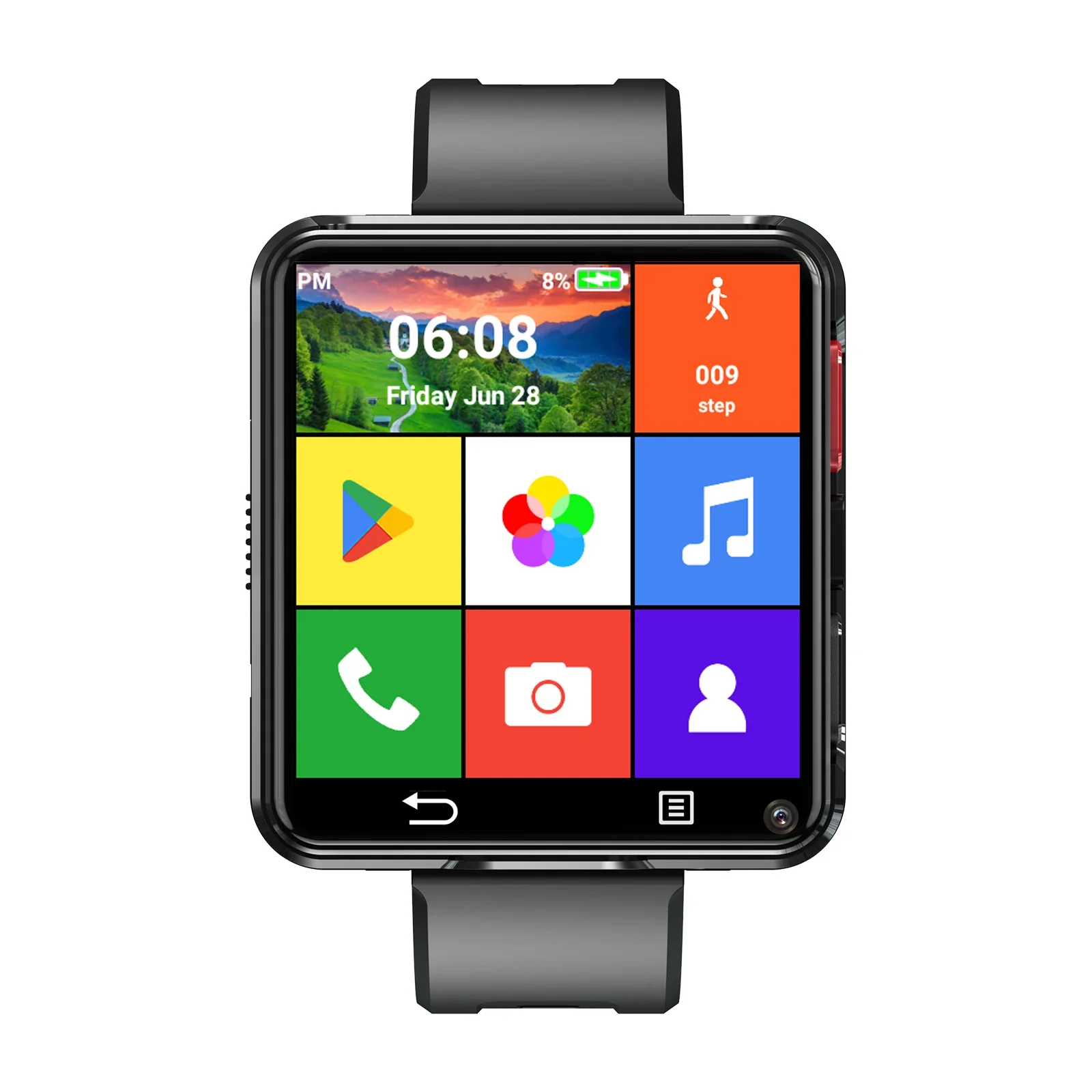 Lowest Price Android Phone Call Smartwatch Manufacturer Men Gps 4g Smart Watch With Sim Card Slot