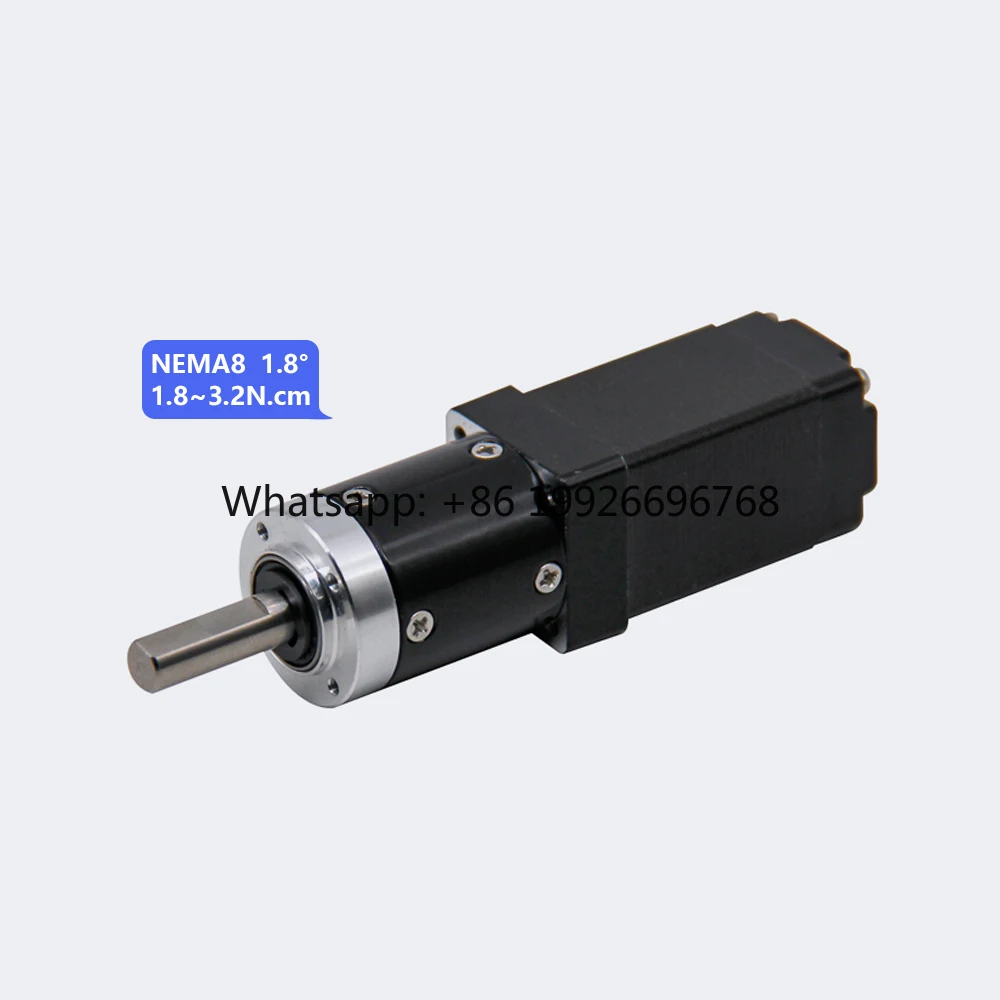 PrimoPal Best Sale NEMA 8 NEMA8 20mm 22mm Moons Cheap CNC Hybrid Step Gear Geared Stepper Motor