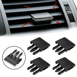 Carro Veículo Air Vent Clip, Plástico Condicionado Vent, Lâmina Louvre, Ajustar Clip Fatia para Toyota Corolla, Parte do veículo, 4pcs