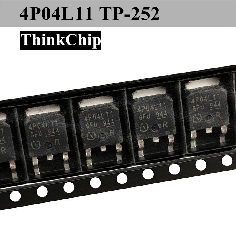 (10pcs) IPD50P04P4L-11 TO-252 4P04L11 40V 50A OptiMOS-P2 Power-Transistor