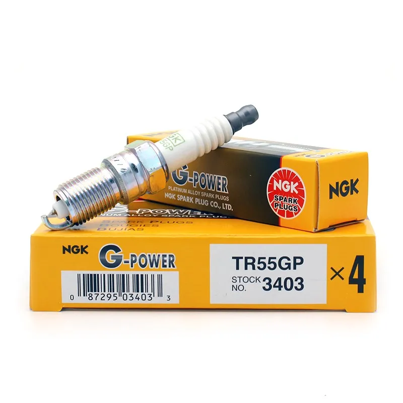 4pcs Original Platinum Spark Plug TR55GP 3403 Suitable For Some Models Of MAZDA BUICK CHEVROLET  FORD etc