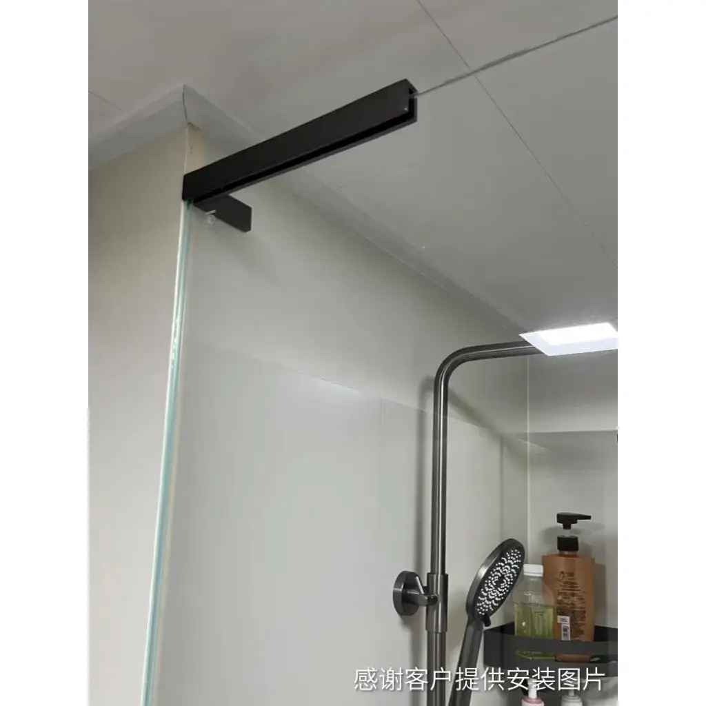 

Утолщенная прочная стеклянная перегородка из нержавеющей стали 304, стеклянная опорная штанга для ванной комнаты, предотвращающая раскачивание стекла, опорная штанга для стеклянной столешницы