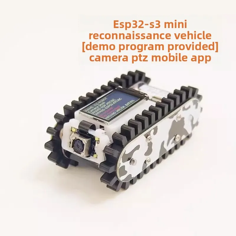 ESP32 WiFi FPV Programmable Robot Car – App-Controlled Smart Car with Real-Time Video Transmission for Learning