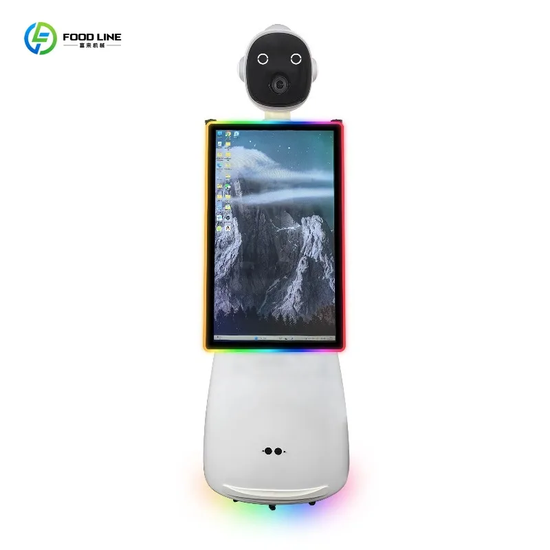 Customized Automated Magic  Robotic Arm Photo Booth Aircraft-grade Metal WiFi SLR 15-Person Capacity