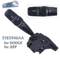 5183946AA Headlight Fog Light Turn Signal Switch for Dodge Avenger Nitro Jeep Commander Compass Grand Cherokee Patriot Wrangler