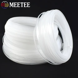 20Meters Meetee Clear PP Plastic Corset Ribbon Boning Webbing Bra Side Tape Wedding Dress Support Strap DIY Sewing Accessories