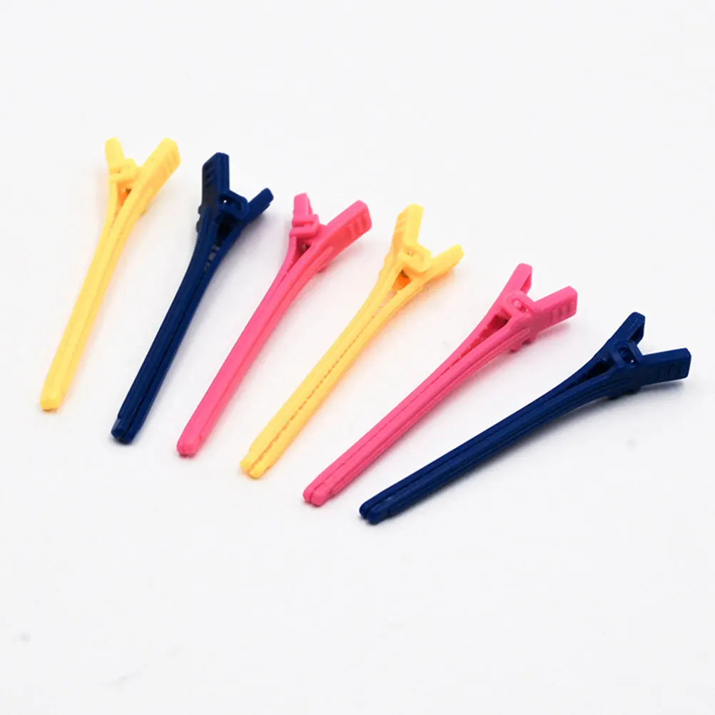 

50Pcs Hairdressing Clips Plastic Large Duckbill Alligator Hair Sectioning Clips Hair Styling Tool Salon Accessories for Women