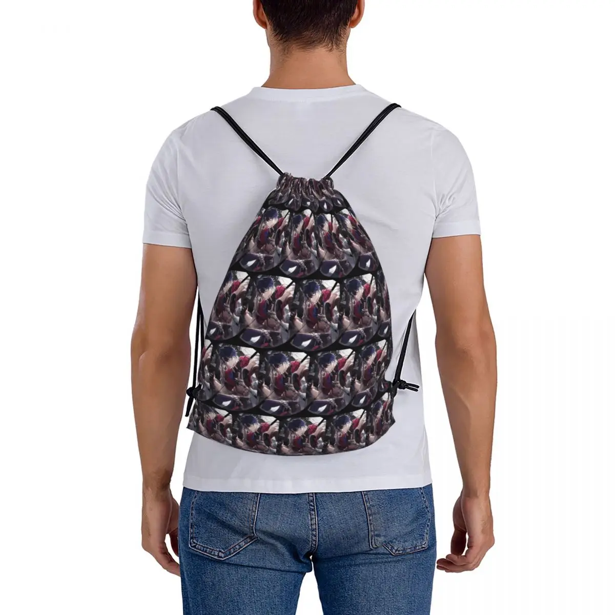 Eyes Of The Prey Sampo Honkai Star Rail Light Cone Backpacks Drawstring Bags Sports Bag Book Bags for Travel School
