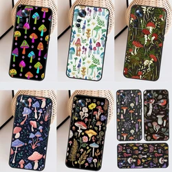 Trippy Mushroom Case For Xiaomi 13T Pro 11T 12T 12 13 Lite 12X POCO X5 X3 Pro F4 X4 GT M5 M5s F3 F5 Cover