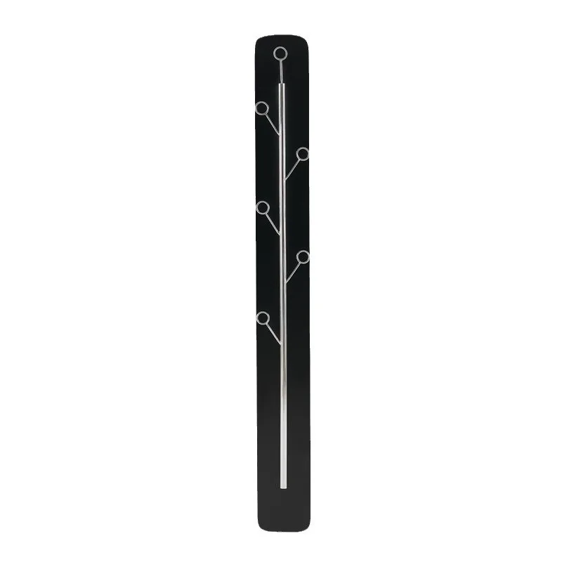 Rack de roupas de aço inoxidável sem perfuração, suspensão de parede para casa, rack de saco para sala de estar, quarto simples, casaco ra