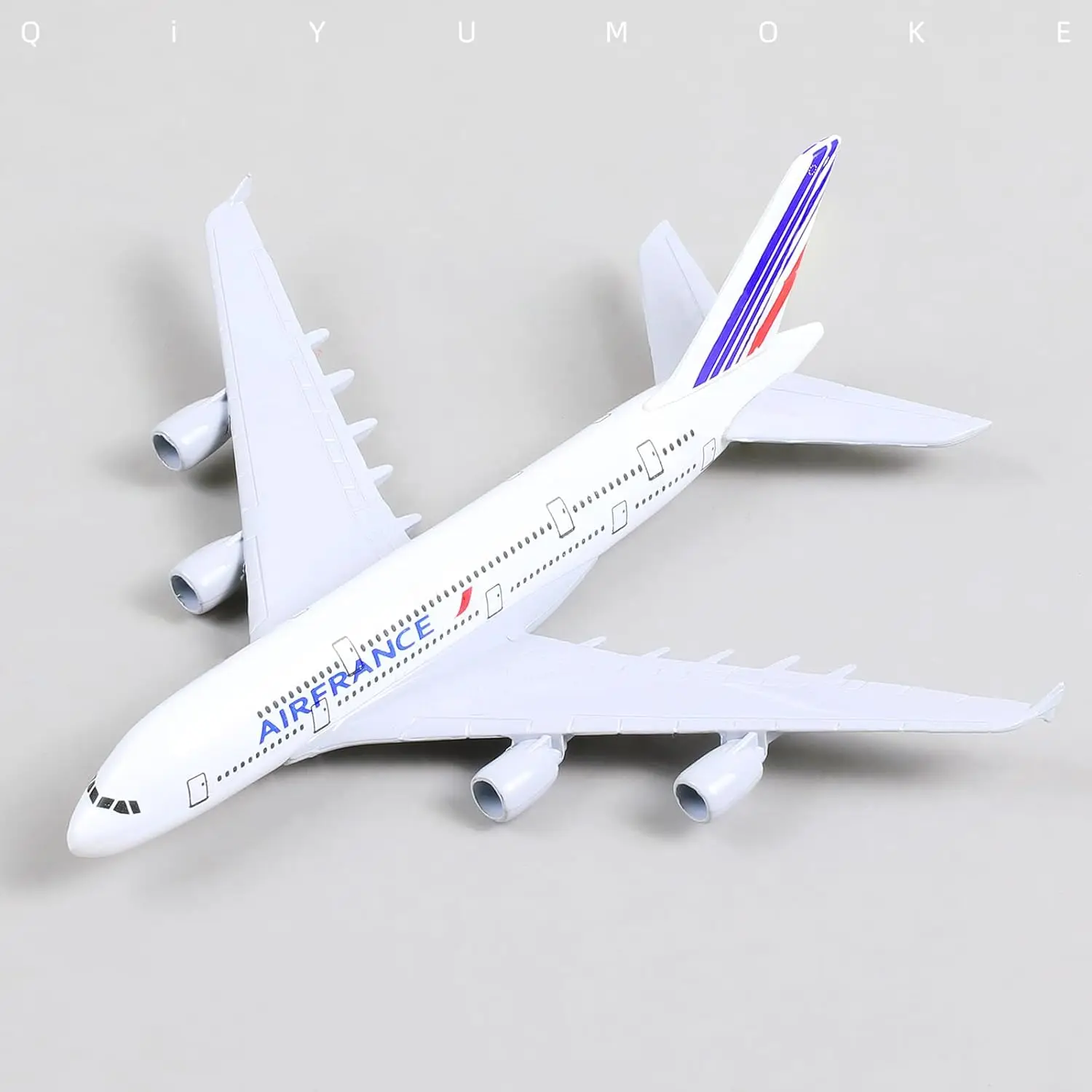 1/400 16 cm Francia A380 Modello di Aereo Pressofuso in Metallo Kit Modello di Aereo con Display Aereo Stand Regalo o Collezione Desktop