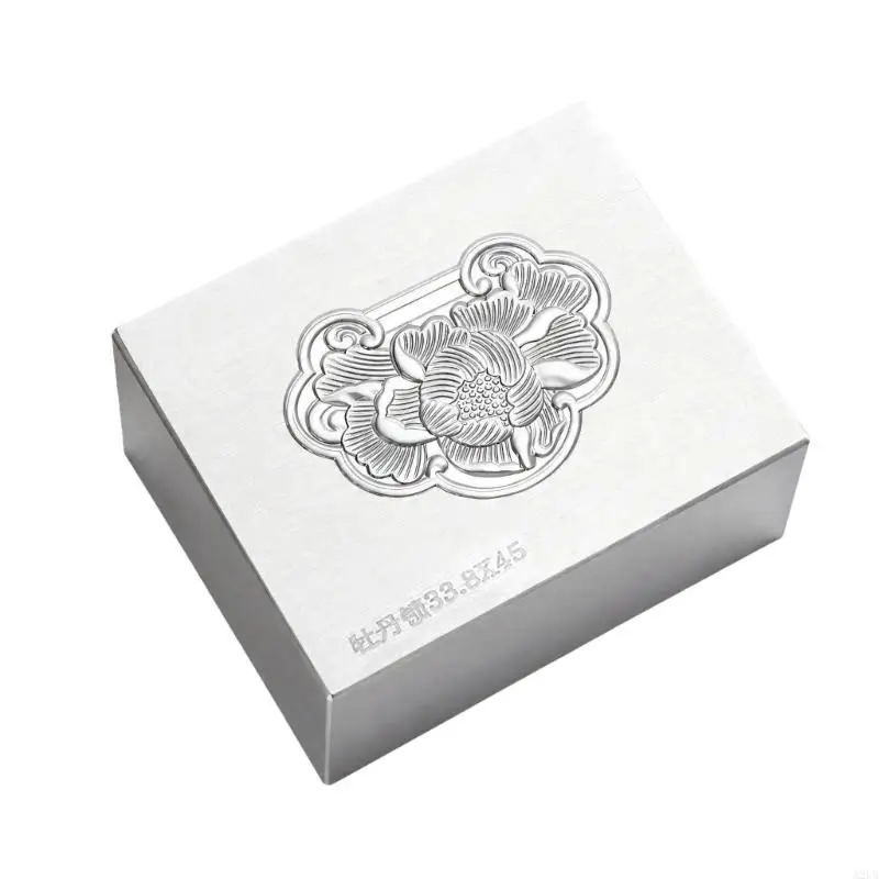 Jewelry Stamping Die with a Steel Floral Patterned Forming Face