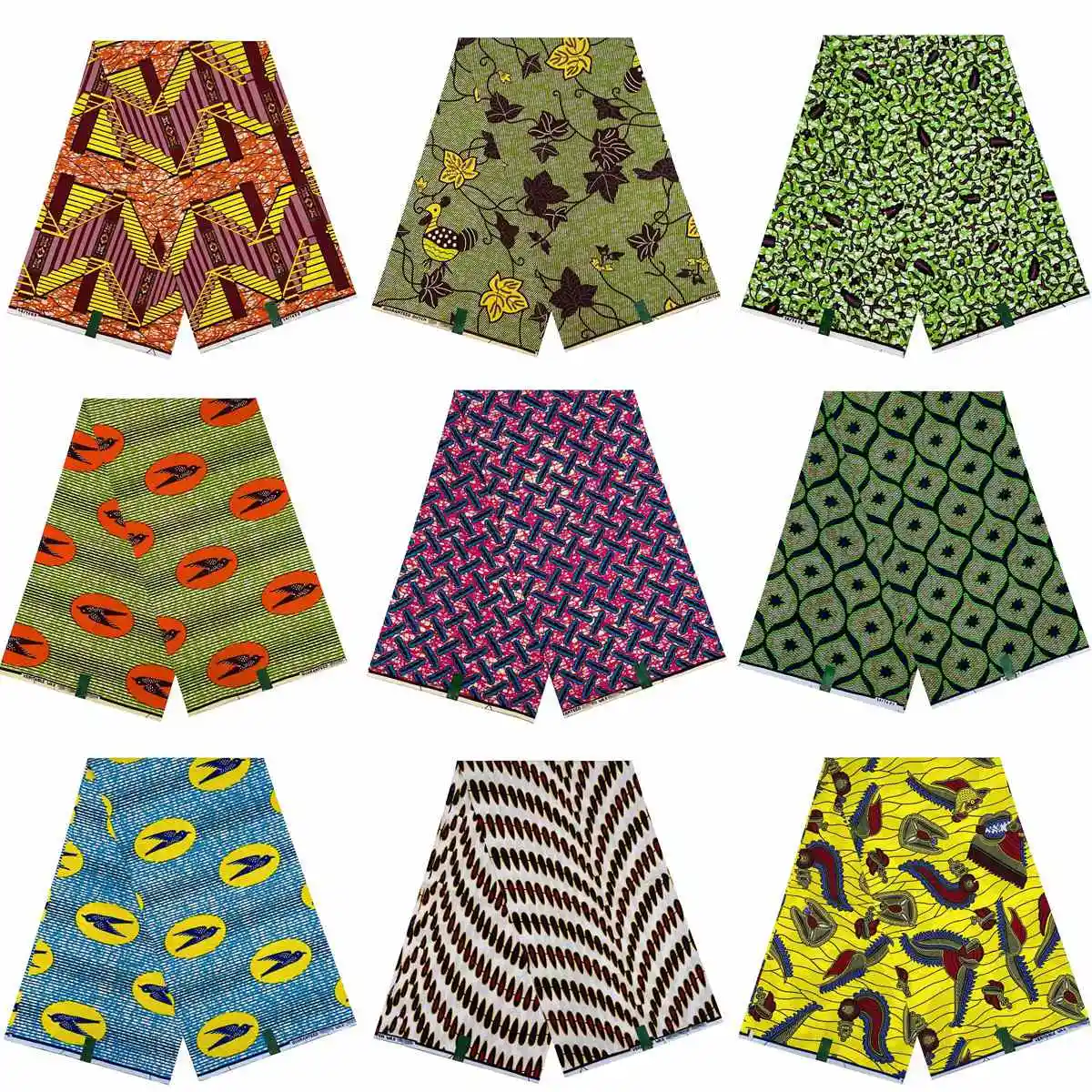 

Veritable Dutch Super-W Guaranteed Super Real Wax Print Fabric Hollandais Pagne Africa Dress 100% Cotton Wax Pagne Tissu VLS7088