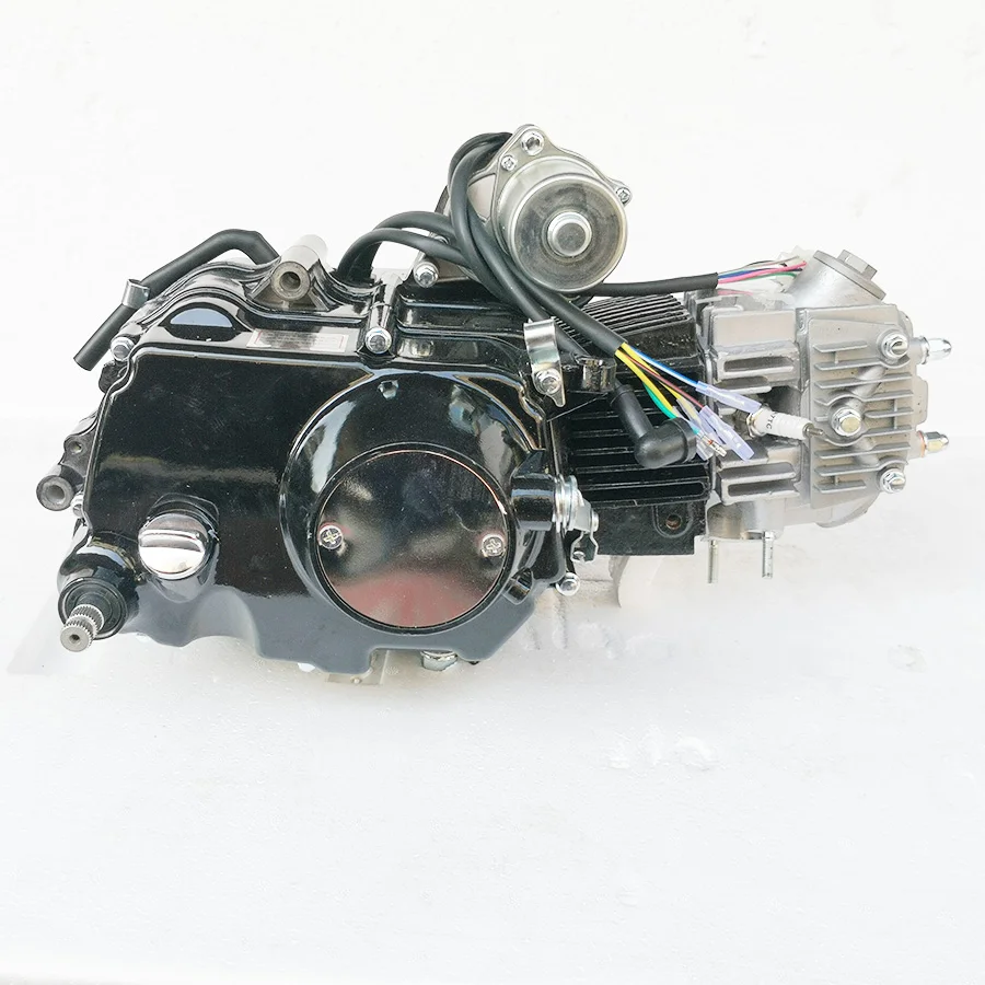 152FMH 110CC Engine Manual Clutch 4 Speed  Kick and Electric Start for Motorcycle Pit Bike Monkey Bike C100 C110