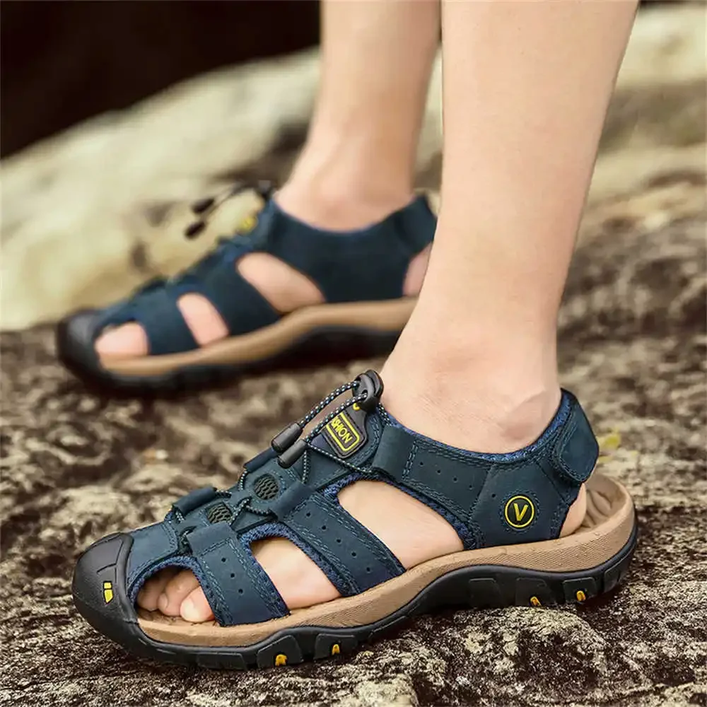 Rubber Sole Large Size Rubber Sandal Silver Flat Shoes Slipper Man Big Size 48 49 50 Sneakers Sport Snekaers Technologies