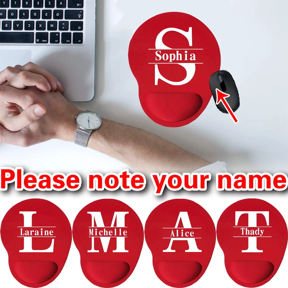 

Персонализированный эргономичный коврик для мыши, многофункциональный коврик для домашнего офиса, защита запястья, удобный коврик для мыши против недержания