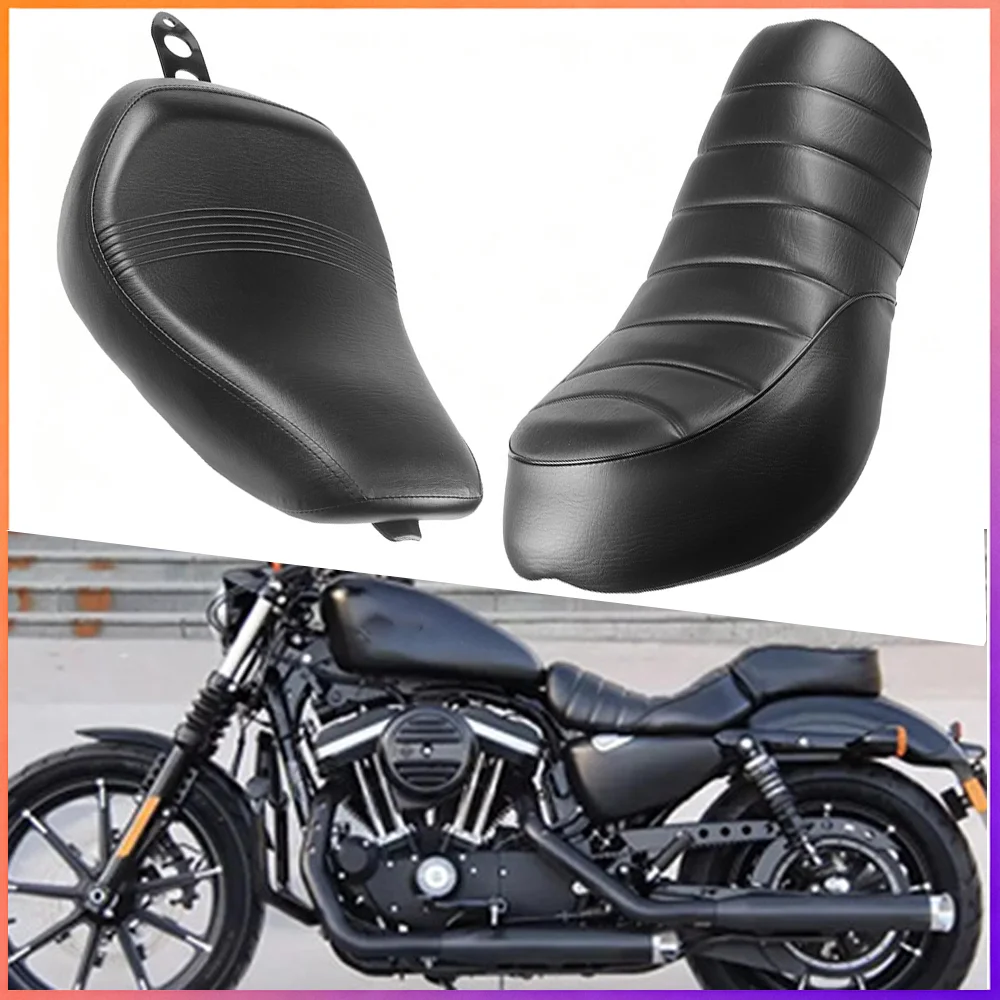 

Motorcycle Front Solo Seat Cover Saddle Cushion Pillion Pad For Harley Iron 883 1200 XL883N XL1200NS 72 48 XL1200V XL1200X 2020