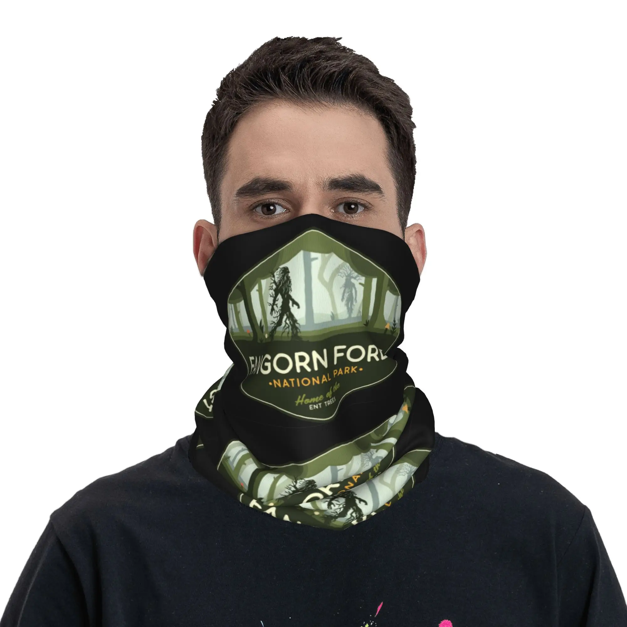 

Западный лес, национальный парк, дом деревьев, бандана, чехол на шею, маска с принтом, шарф, головной убор, бег для мужчин и женщин