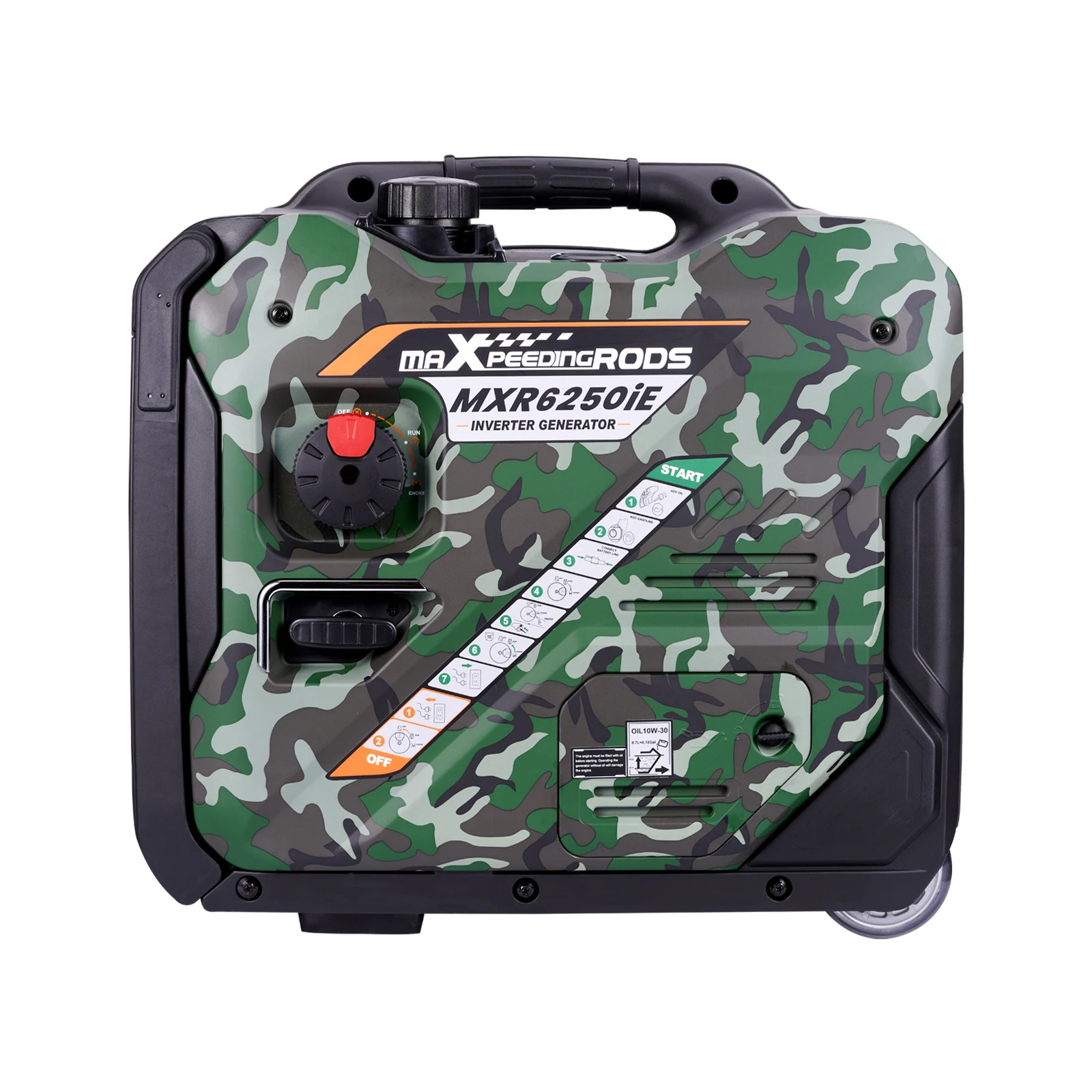 

Gas Powered 5500W Portable Generator Electric Start ECO Mode Digital Control Portable Power Generator for RV