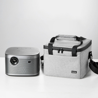 Portable Travel Carrying Projector Storage Bag with Compartment with Accessories Storage Pockets for XGIMI H/JMGO V